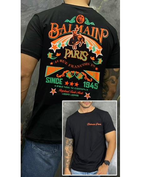 CAMISETA ESTAMPADA BALMAIN PARIS