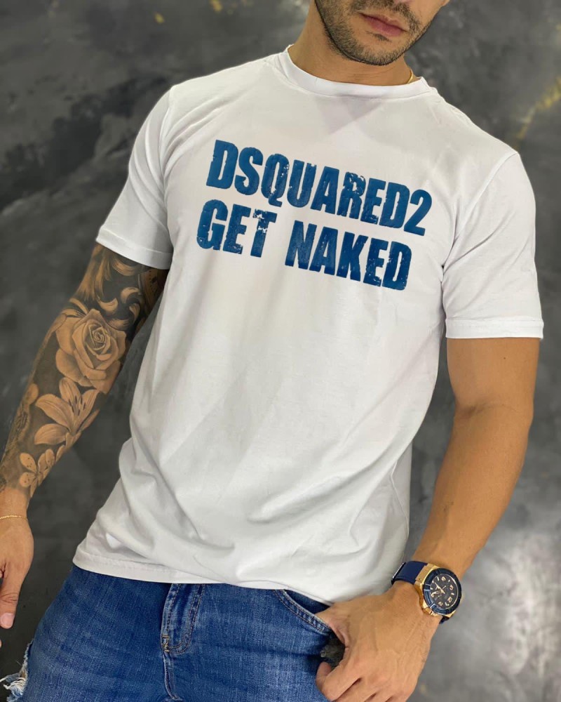 CAMISETA ESTAMPADA DSQUARED2 GET NAKED