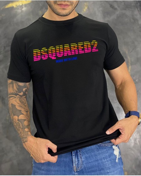 CAMISETA ESTAMPADA DSQUARED2 MADE WITH LOVE