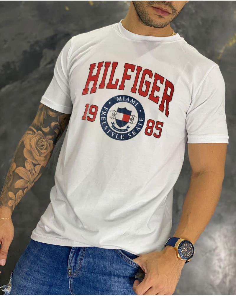 CAMISETA ESTAMPADA TOMMY HILFIGER 19 85