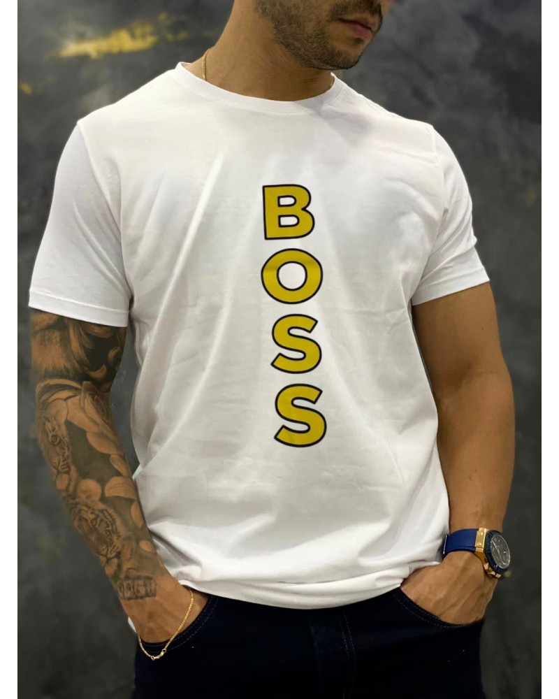 CAMISETA ESTAMPADA HUGO BOSS