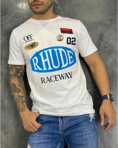 CAMISETA ESTAMPADA RHUDE RACEWAY