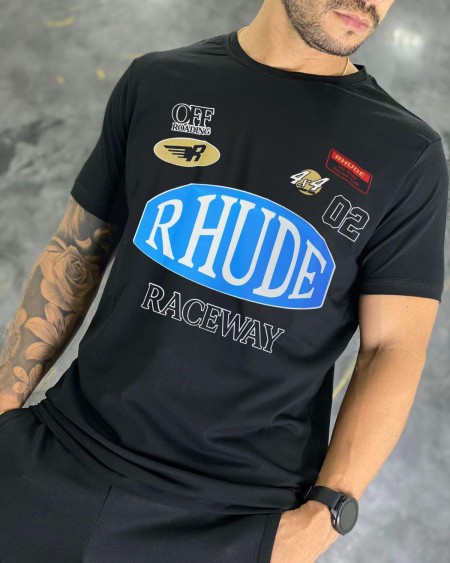 CAMISETA ESTAMPADA RHUDE RACEWAY