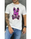 CAMISETA ESTAMPADA PSYCHO BUNNY MORADO