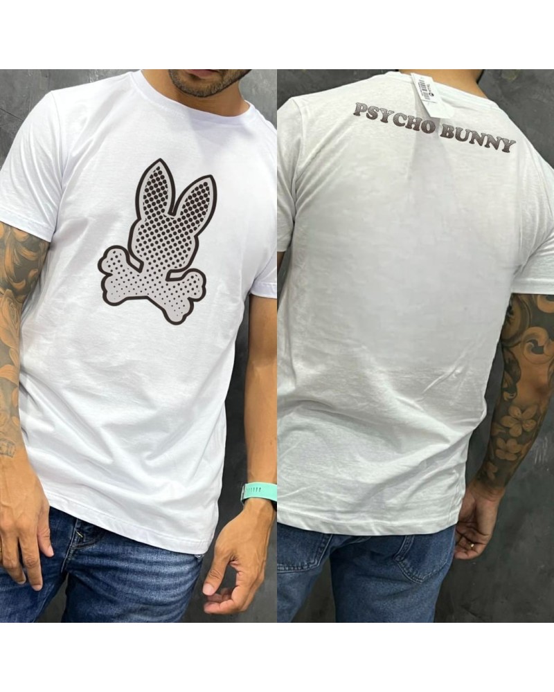 CAMISETA ESTAMPADA PSYCHO BUNNY PUNTOS